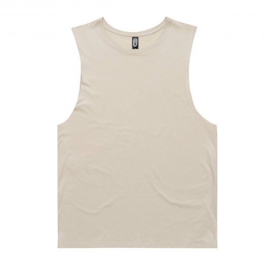 Sand CB Clothing Mens Muscle Tank Tops